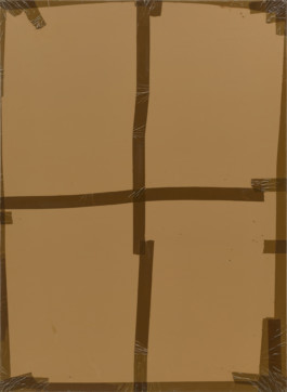 Fenster (Auf Pappe) II, 2011, oil on canvas, 150✕110 cm 