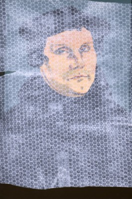 Nach Cranach d.Ä. I, 2016, oil on wood, 60✕40 cm 