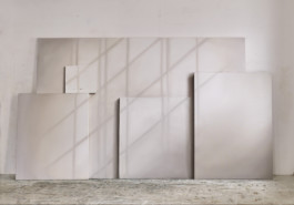 Afterimage (Triptych VI), 2016-17, oil on canvas, 200x400x30 cm 