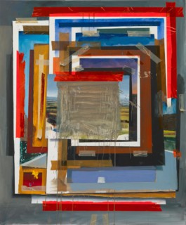 Zentrum I, 2013, oil on canvas, 100✕80 cm 