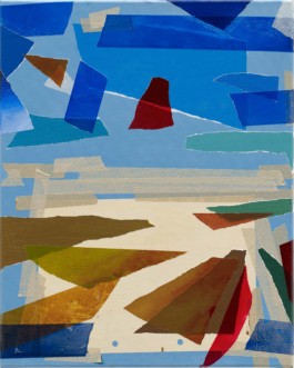 Daily Plane, 2018, oil on canvas, 50✕40 cm 