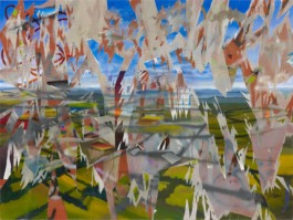 Daily III, 2018, oil on canvas, 180✕240 cm 