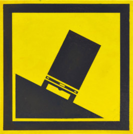 Laster, Schräg, 2011, oil on canvas, 40✕40 cm 