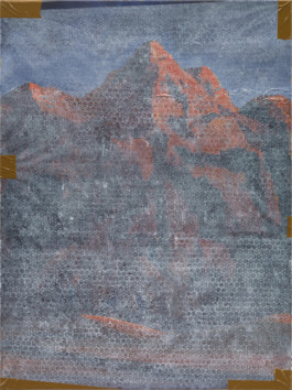 Gipfel, 2015, oil on canvas, 80✕60 cm 