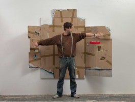 Malerkoffer III, 2013, studio view Düsseldorf 