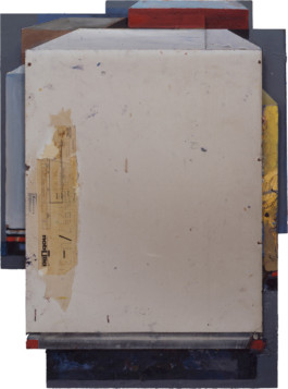 Nobilia, 2010, oil on cardboard, 75✕56 cm 