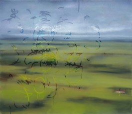 Norddeutsche Landschaft, 2019, oil on canvas, 180✕220 cm 