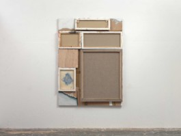 Malerkoffer III (Closed), 2013, oil on canvas and wood, hinges, 150✕110 cm 
