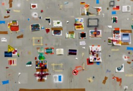 Petersburg Rapid, 2014, oil on canvas, 160✕220 cm 