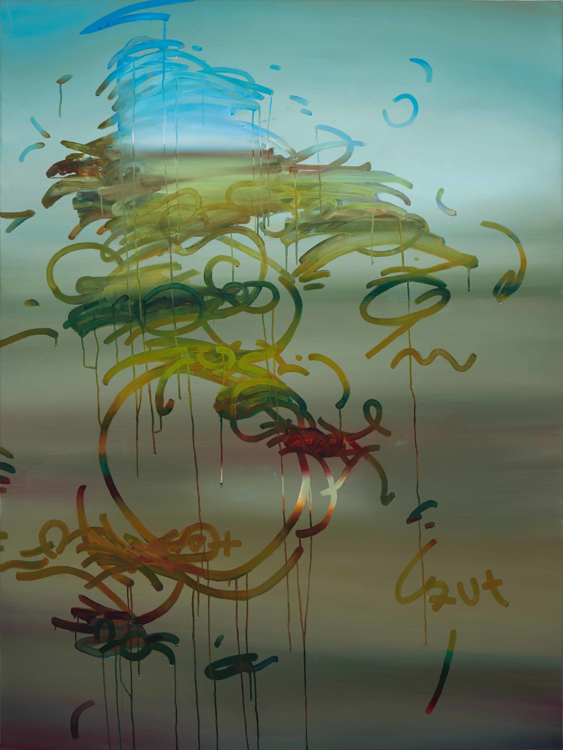 Untitled (WP), 2019, oil on canvas, 160✕120 cm 