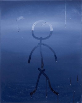 Existance, 2019, oil on canvas, 50✕40cm 