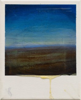 Haar (Pola Void), 2015, oil on canvas, 25✕18 cm 