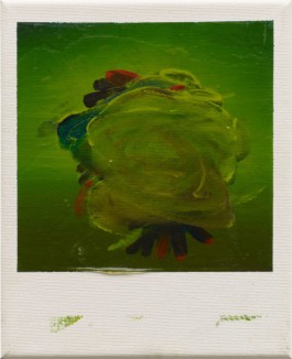 Knäul (Pola Void), 2017, oil on canvas, 25✕18 cm 